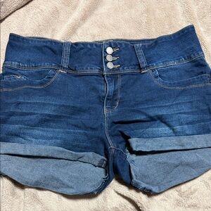 Denim Blue Women's Shorts